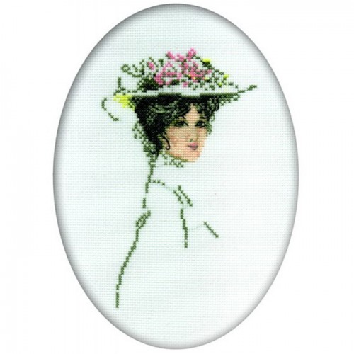 Викторианская дама. Набор для вышивания.