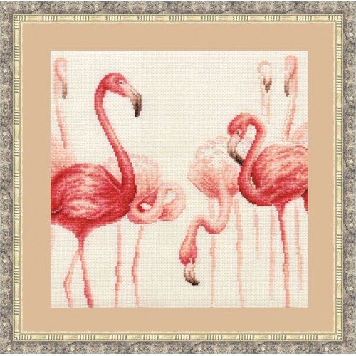 Фламинго. Набор №2. Набор для вышивания